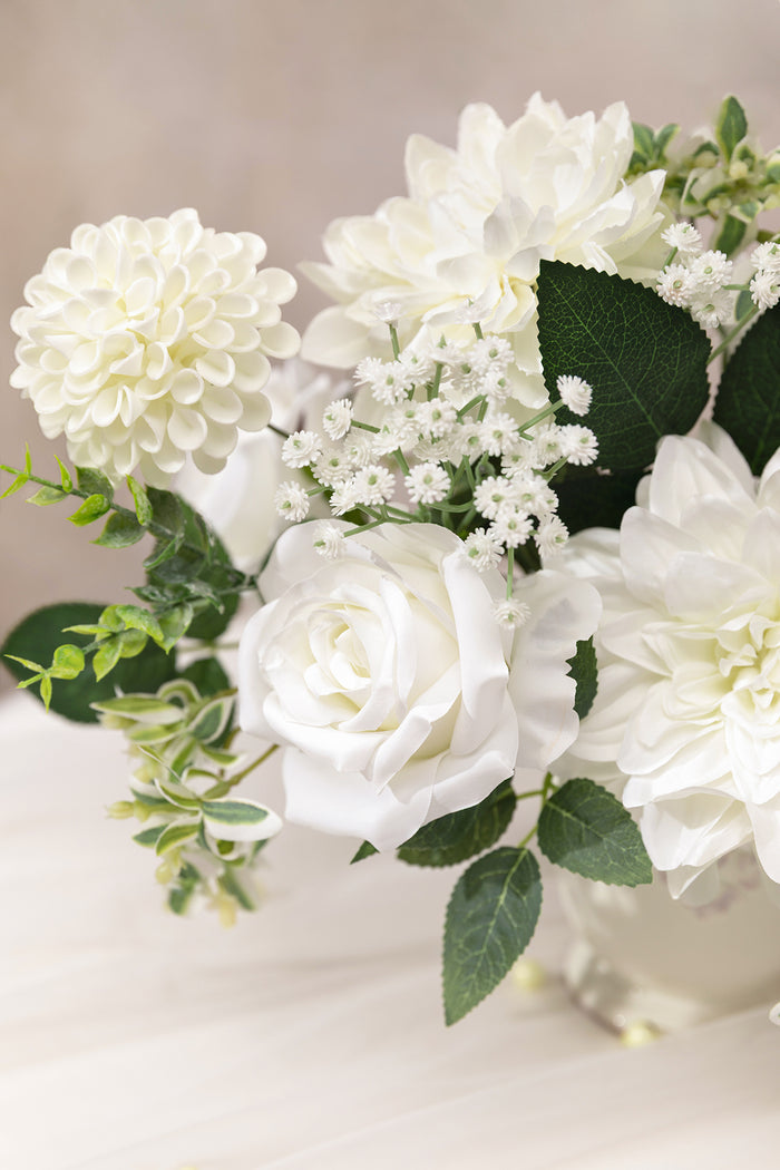 Natural White & Ivory Designer Flower Boxes - Image 6
