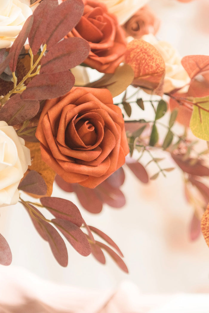 DIY Supporting Flower Boxes in Black & Pumpkin Orange - Image 7