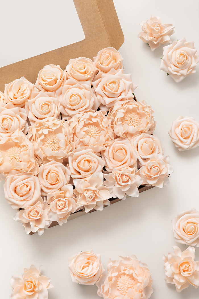 DIY Supporting Flower Boxes in Blush & Cream - Image 7