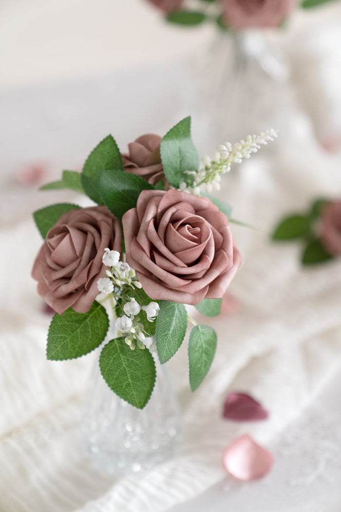 DIY Supporting Flower Boxes in Dusty Rose & Mauve - Image 3