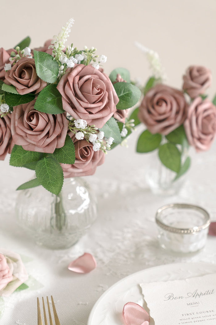 DIY Supporting Flower Boxes in Dusty Rose & Mauve - Image 4