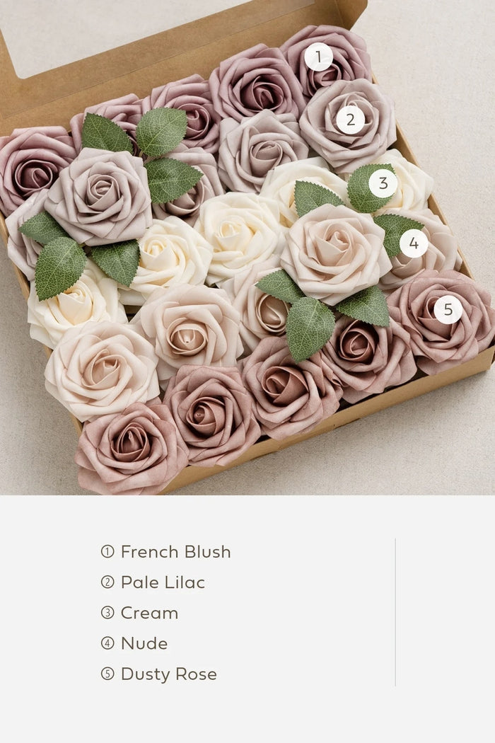 DIY Supporting Flower Boxes in Dusty Rose & Mauve - Image 7