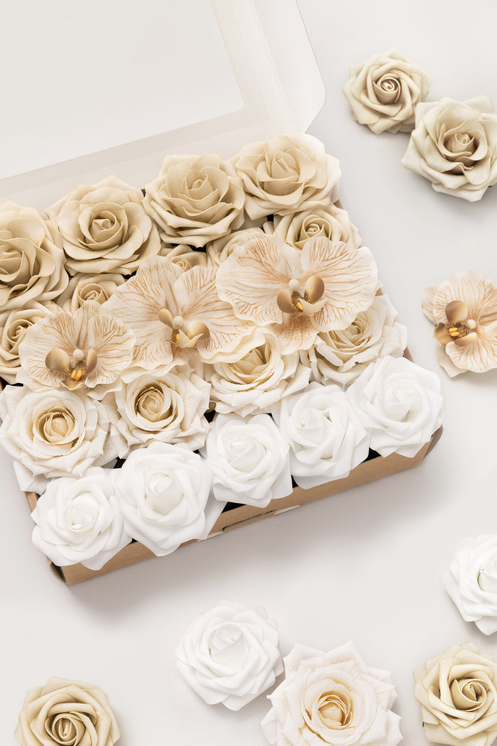 DIY Supporting Flower Boxes in Modern Boho Elegance Wedding - Image 4