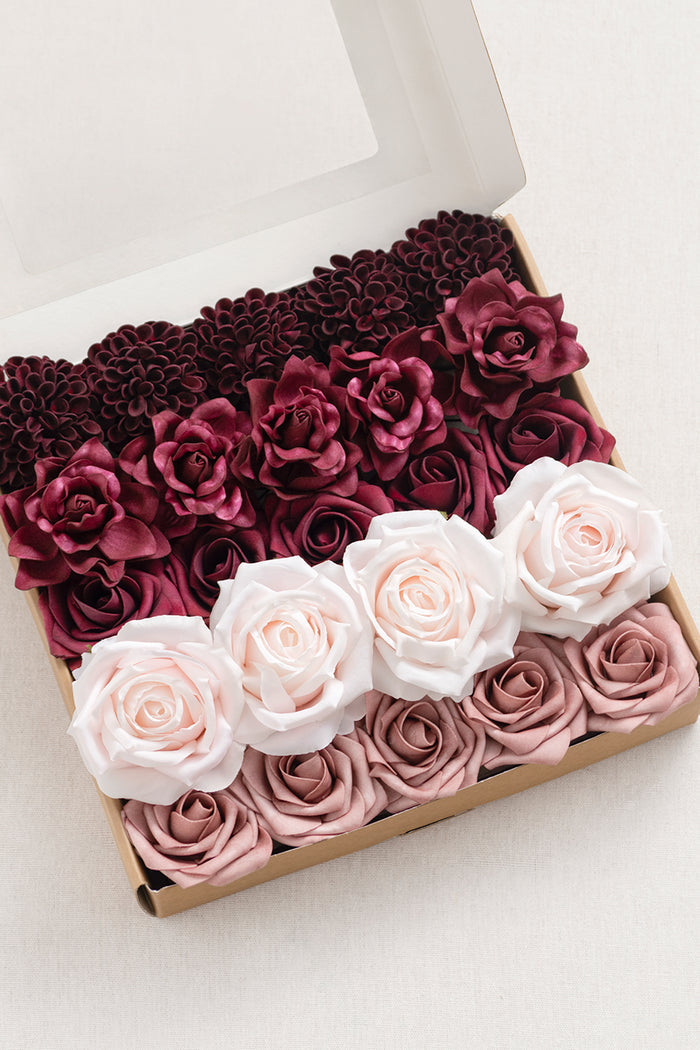 Marsala & Blush