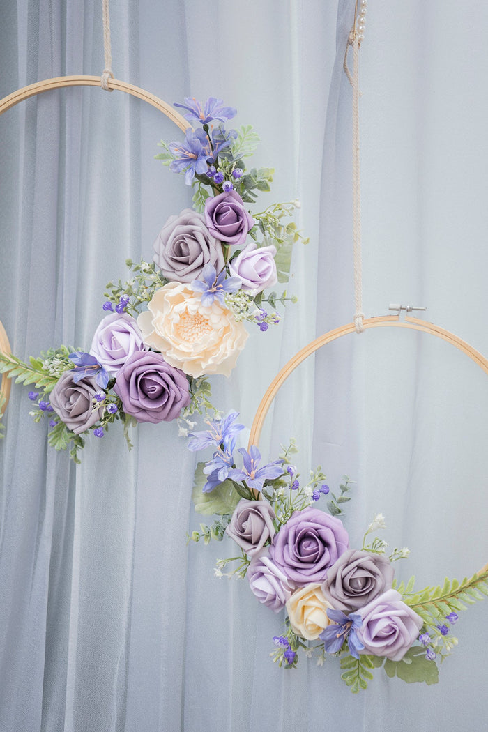 DIY Supporting Flowers in Classic Purple - Image 7