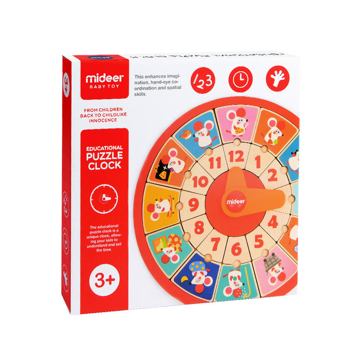 Educational Puzzle Clock