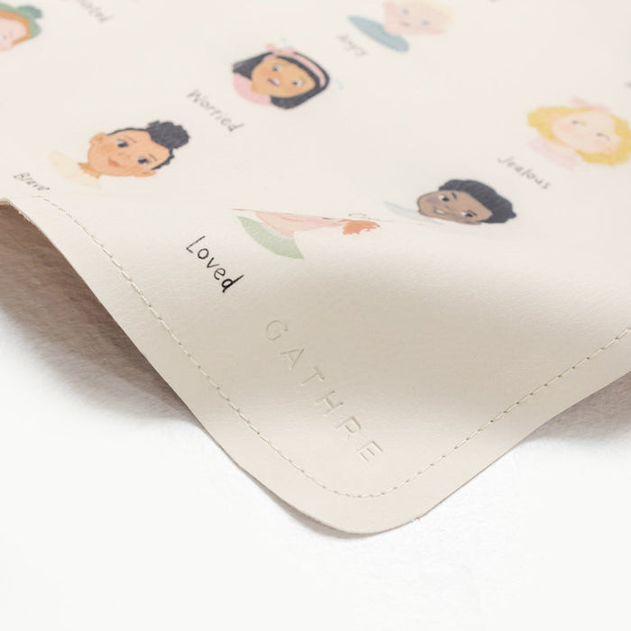 Emotions Leather Mat