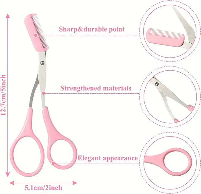 Eyebrow Scissors & Comb Set Mimarta