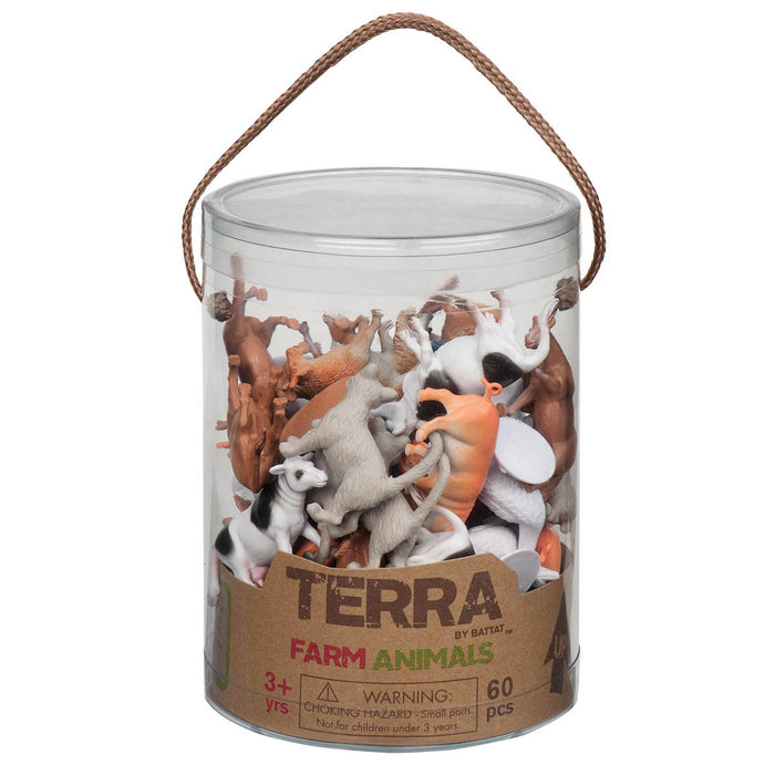 Farm Animals In Tube