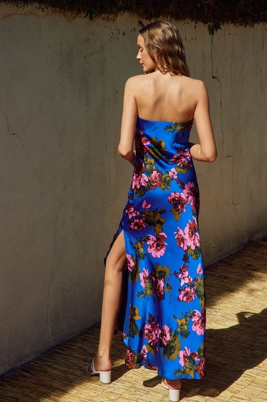 Floral Print Maxi Dress - final sale