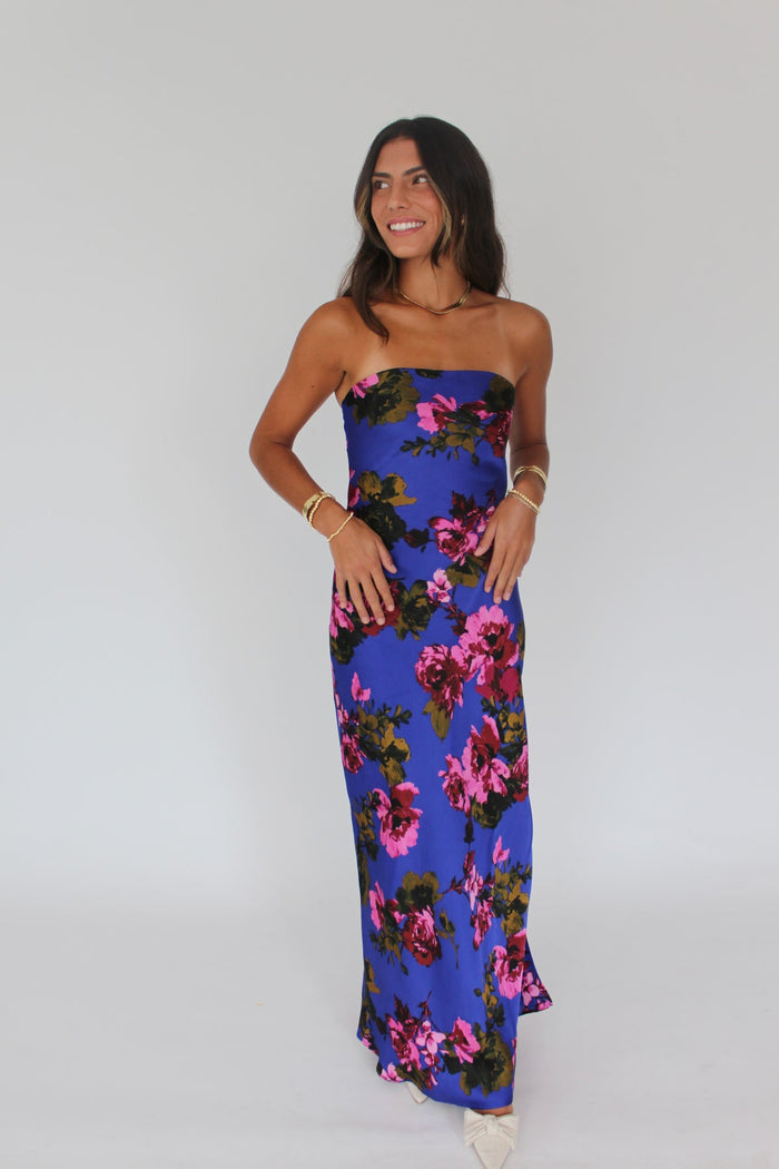 Floral Print Maxi Dress - final sale