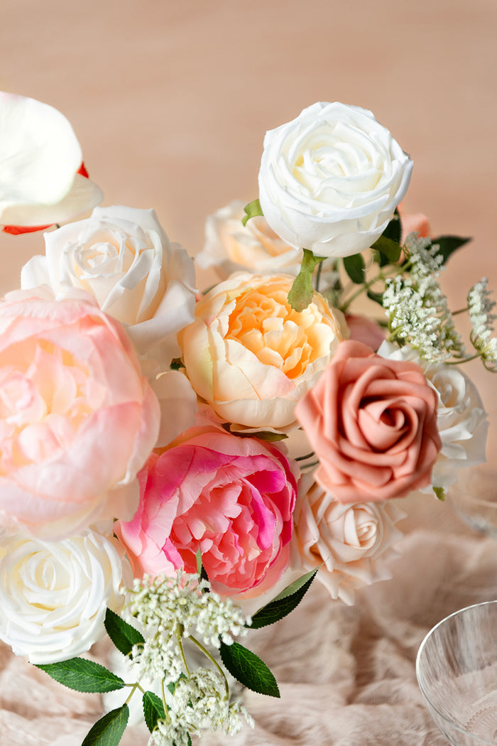 Flower Box Set for DIY - Orange & Coral Theme - Image 5