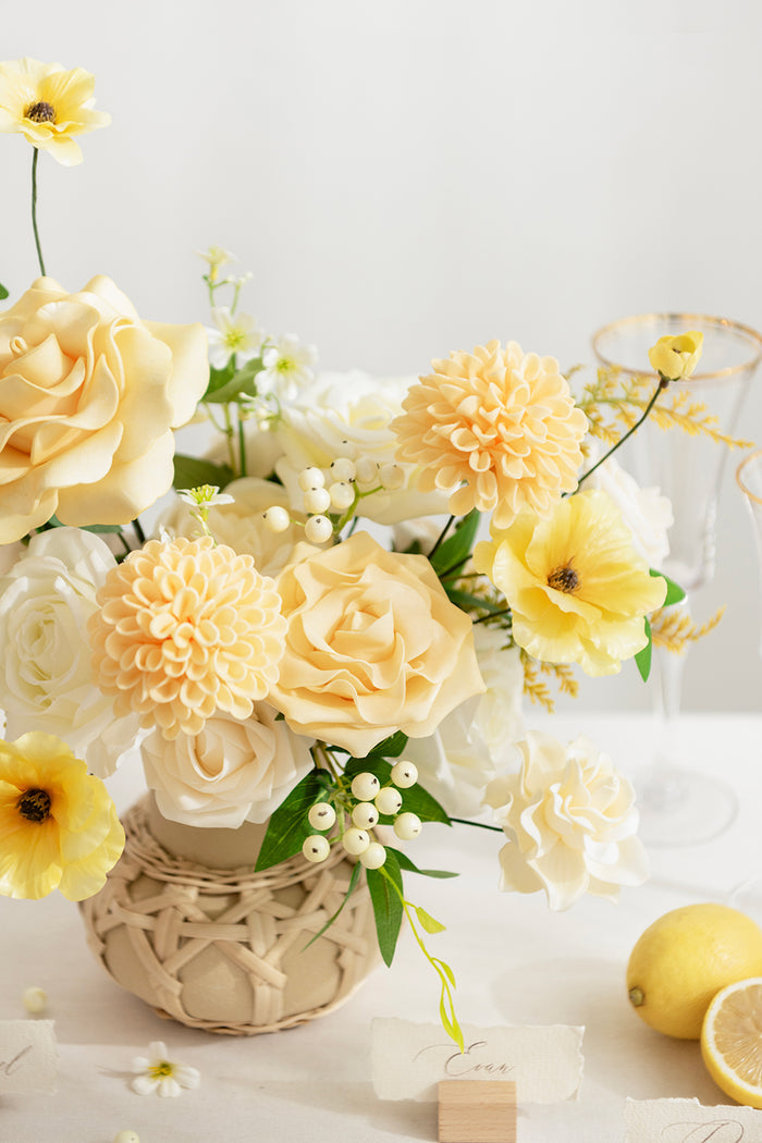 French Yellow Designer Flower Boxes - Image 6