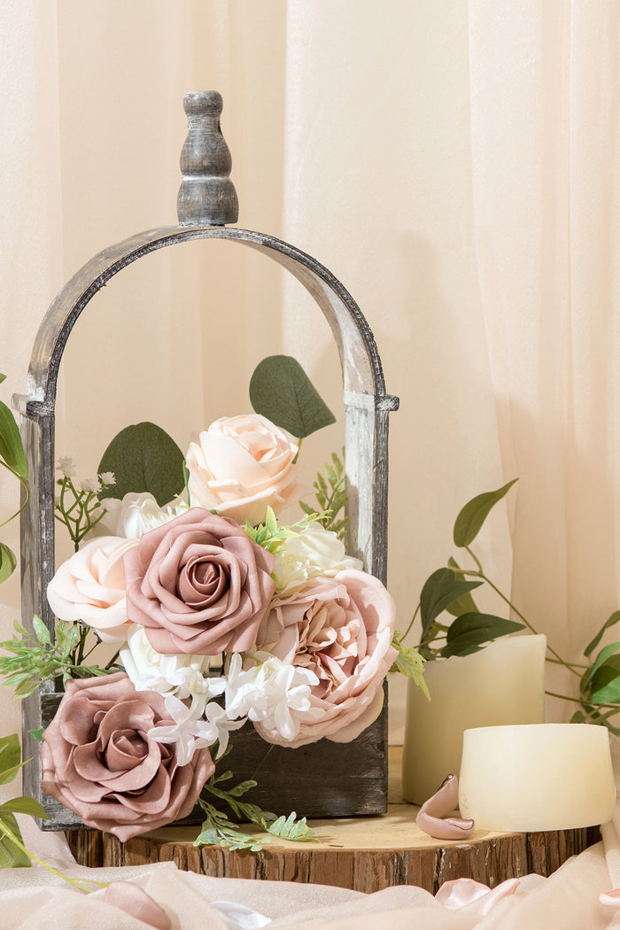 Grand Designer Flower Boxes in Belle Dusty Rose | Clearance