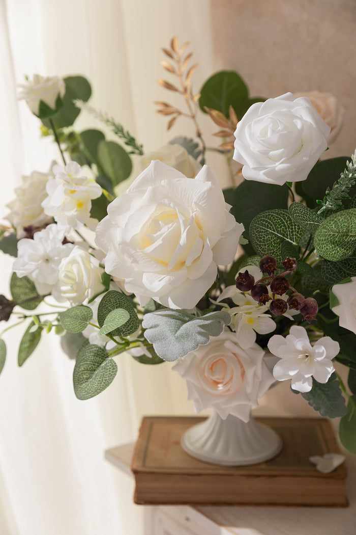 Grand Designer Flower Boxes in Botanical Ivory