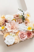 Grand Designer Flower Boxes in Petal Pink & Cream