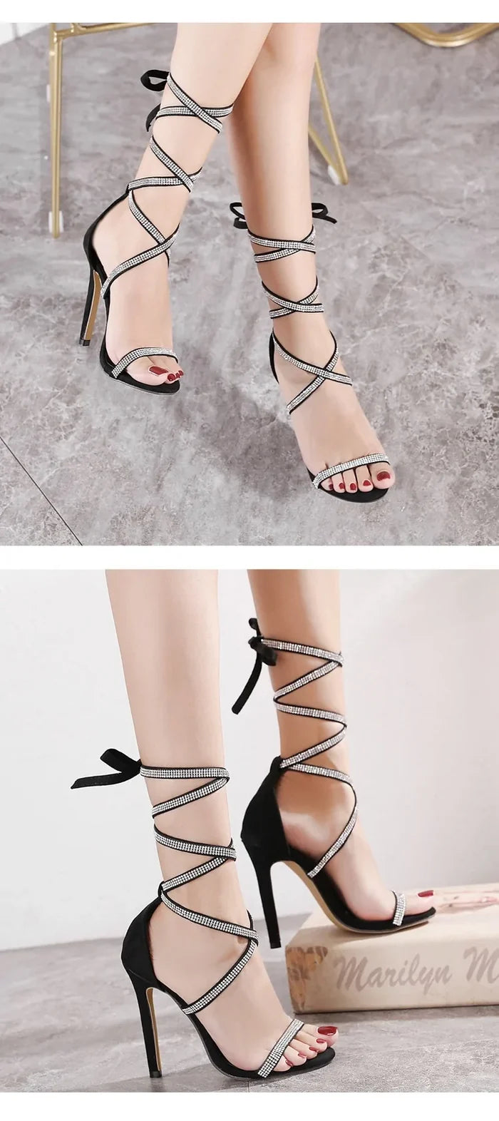 High Heels Gladiator Sandals Rieworkes