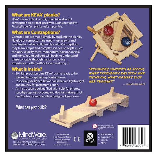 KEVA Contraptions - 50 Plank Set