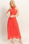 Klare Eyelet Two Piece Set