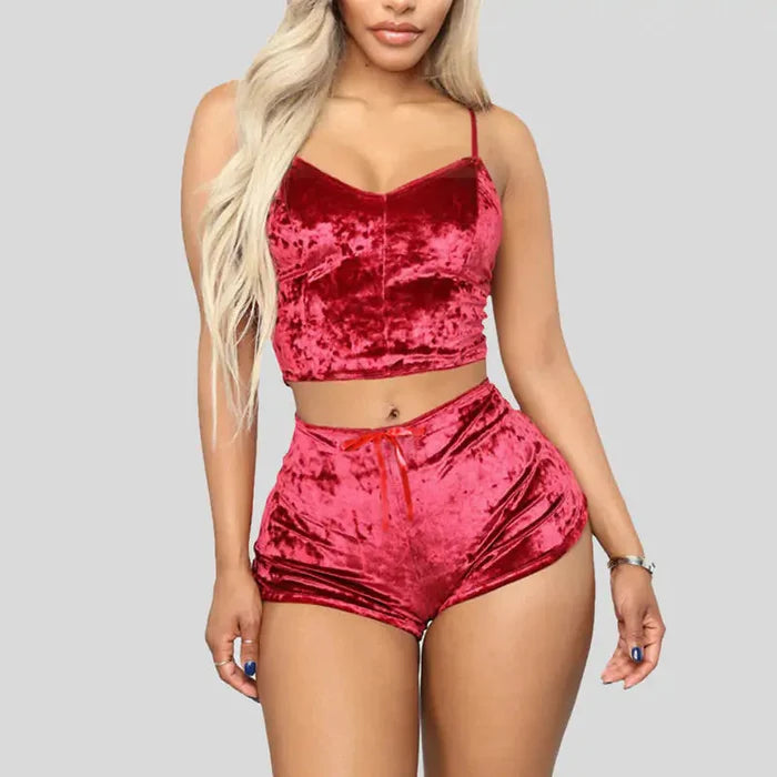 Ladies Satin Pajama Set Rieworkes