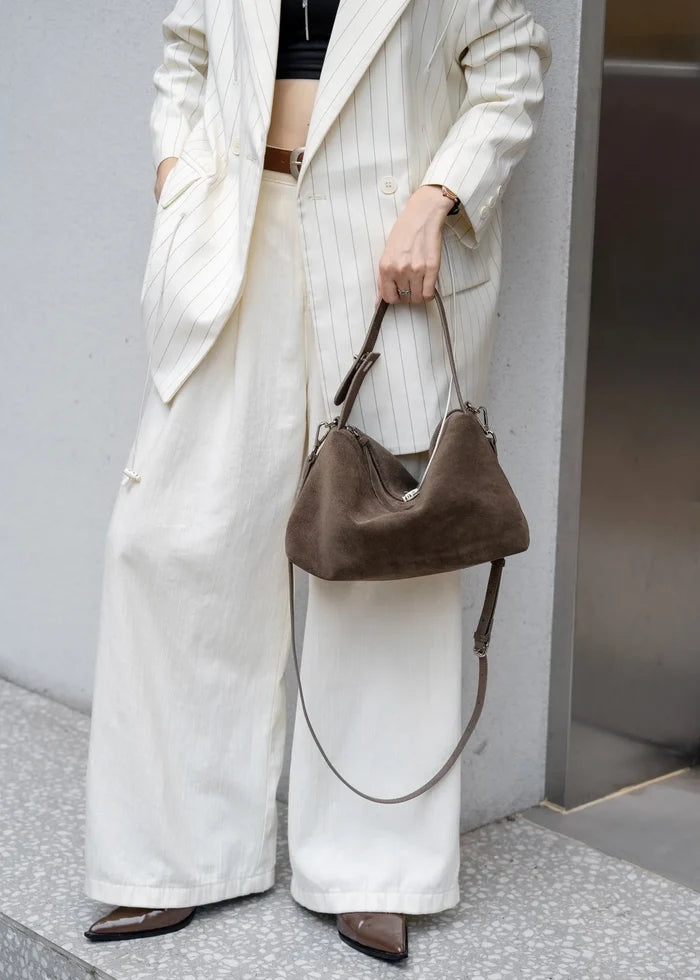 Large Capacity Crossbody Leather Bag Rieworkes