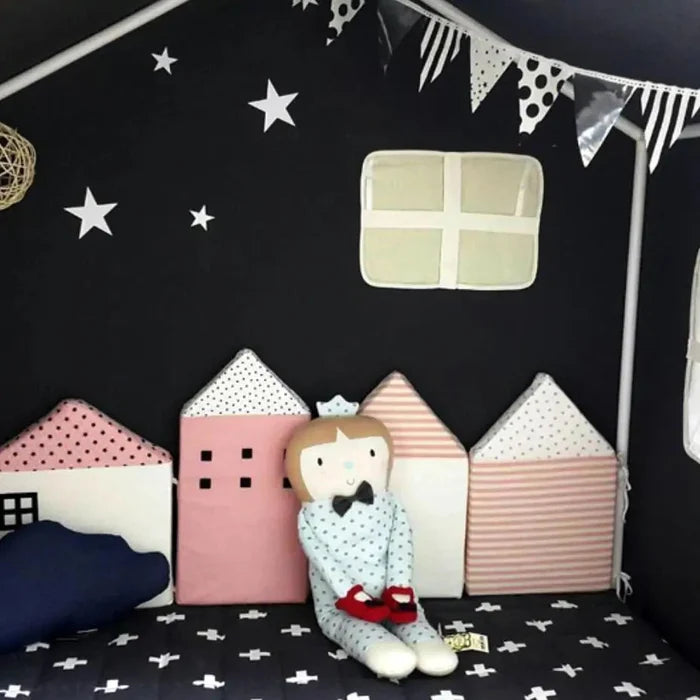 Little Neighborhood Toddler's Bed Bumper Rieworkes