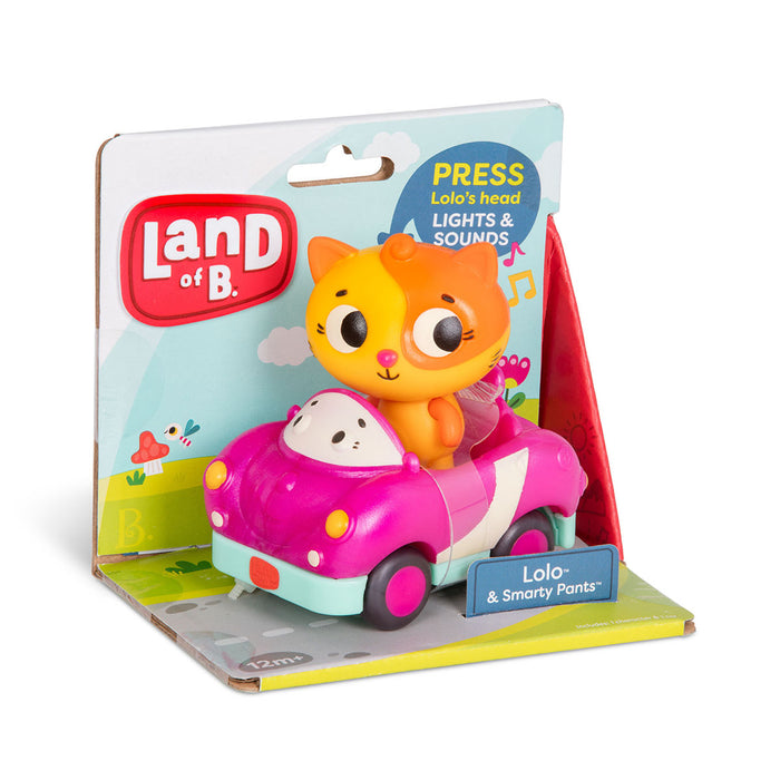 Lolo the Cat Driver w/ Lights & Sound