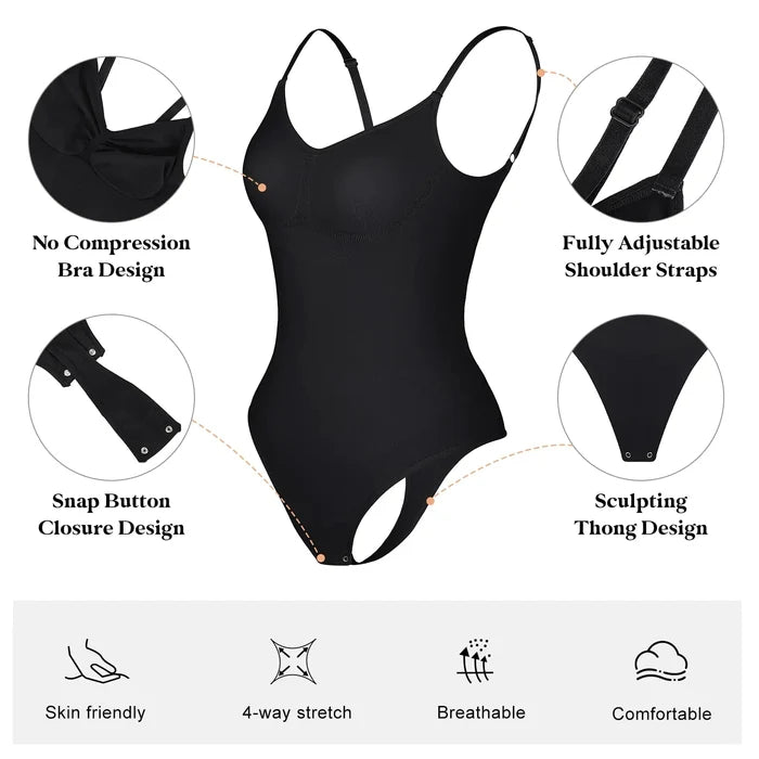 Low Back Seamless Push Up Thigh Slimmer Rieworkes