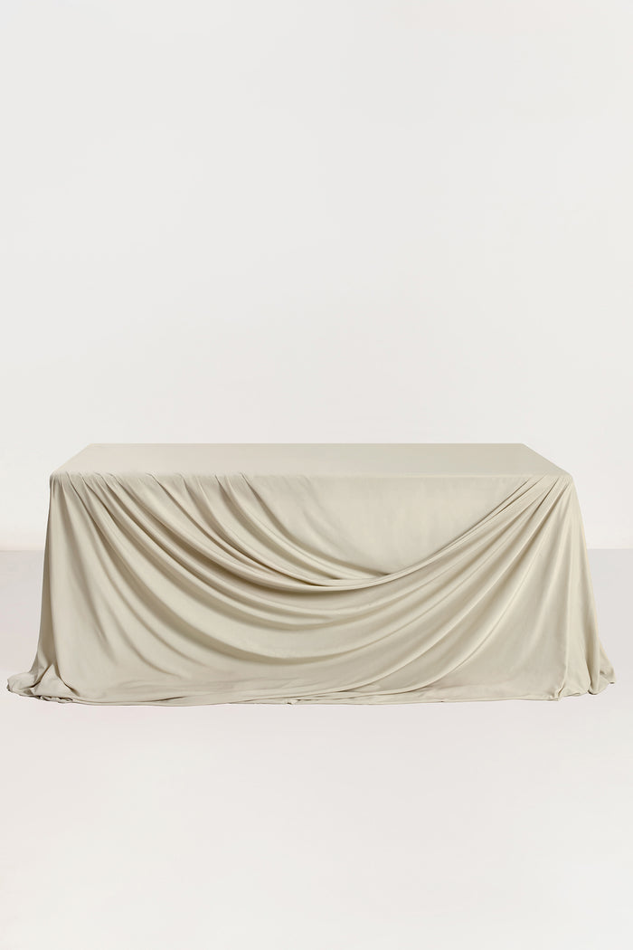 Lyocell Velvet Cloth for Table and Backdrop in Cappuccino - Image 2