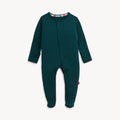 Magnetic Me Green Solid Modal Footie
