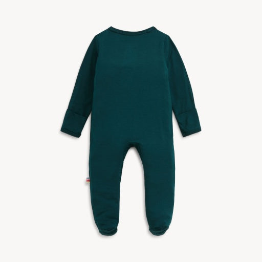 Magnetic Me Green Solid Modal Footie