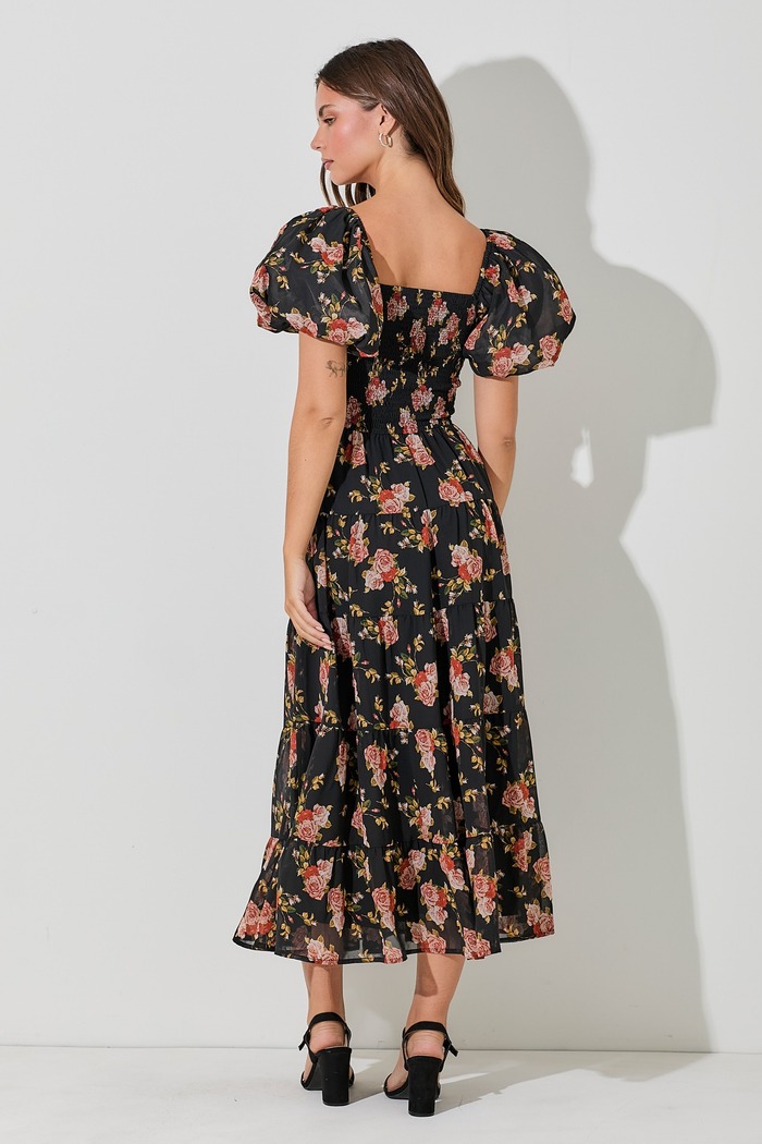 Melissa Flower Midi Dress - final sale