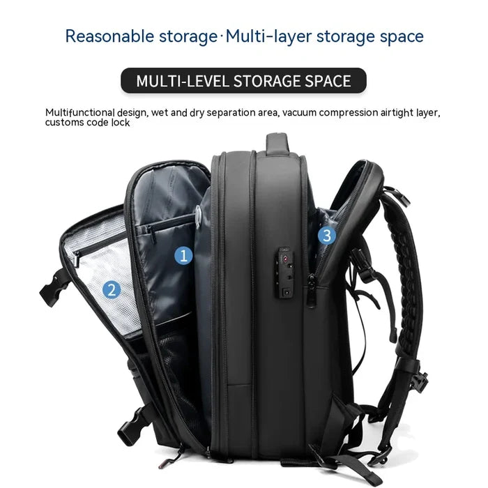 Men's Business Multifunction Computer Bag Rieworkes