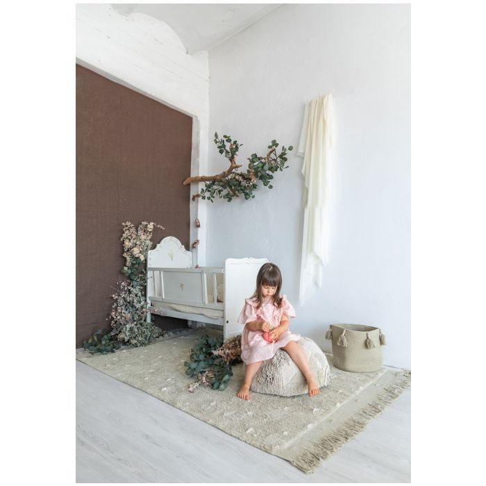 Mossy Rock Pouffe