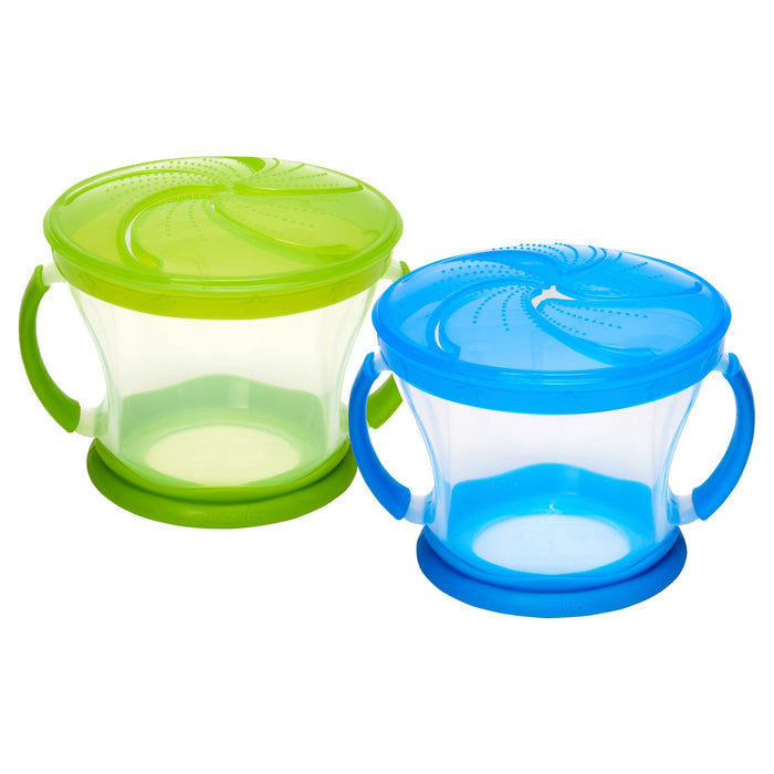 Munchkin, Snack Catcher, 2 Snack Dispensers