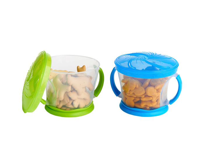 Munchkin, Snack Catcher, 2 Snack Dispensers