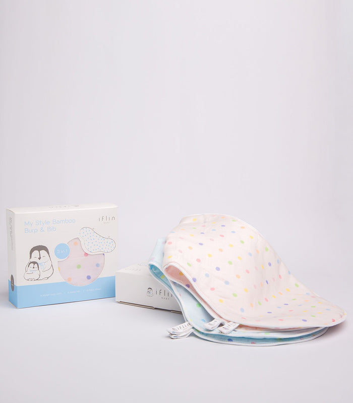 My Style Bamboo Burp and Bib