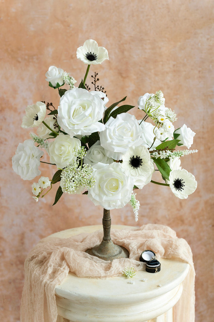 Natural White & Ivory Designer Flower Boxes - Image 2