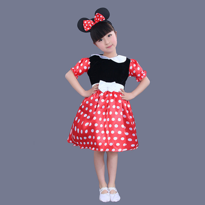 New Mickey Dress for Girls - Halloween and Performance Outfit Mimarta