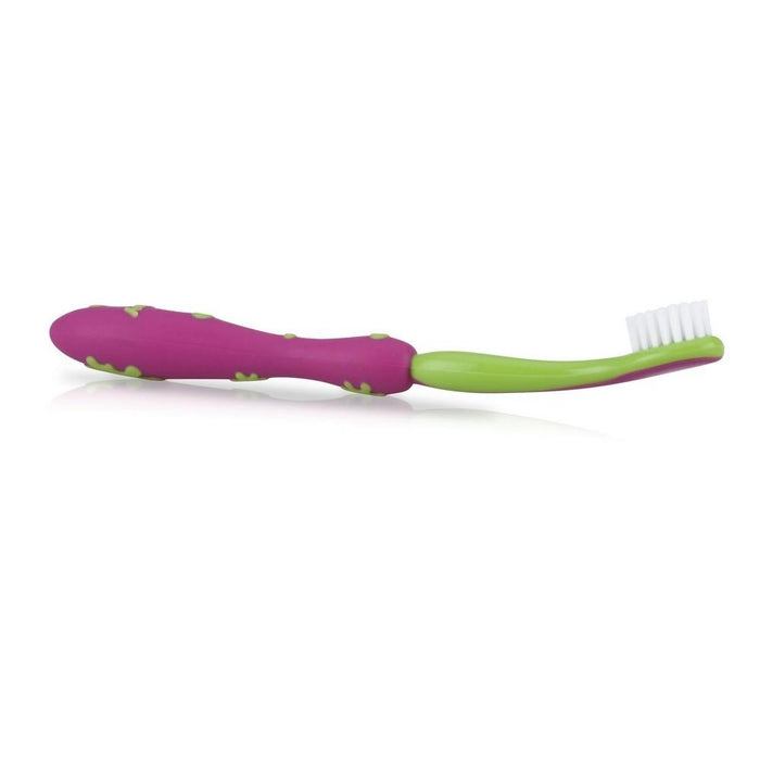 Nuby - 4 Stage Oral Care Set - Pink/Green