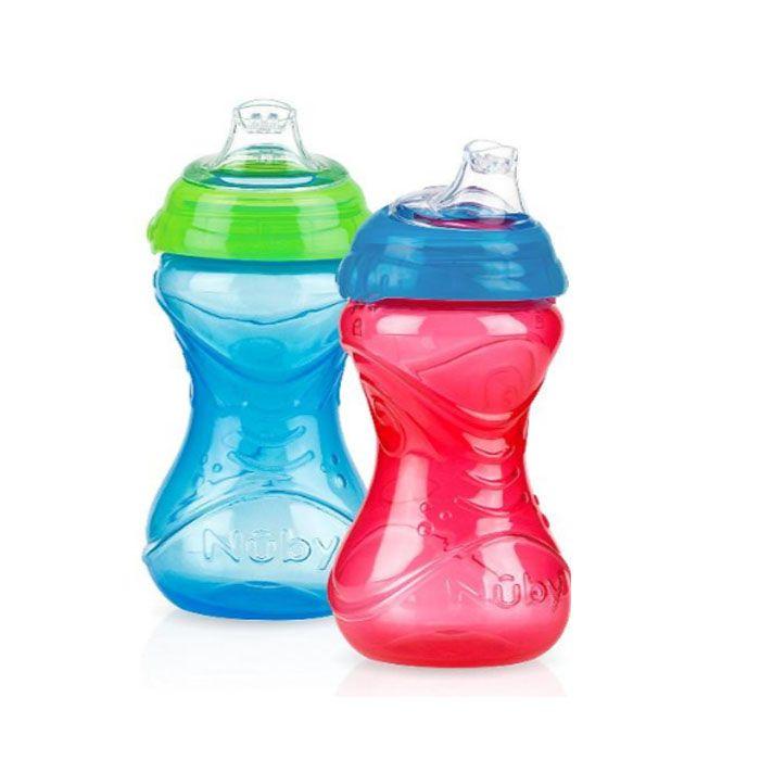 Nuby - Clik-it™ Easy Grip™ Spout Cup - Red