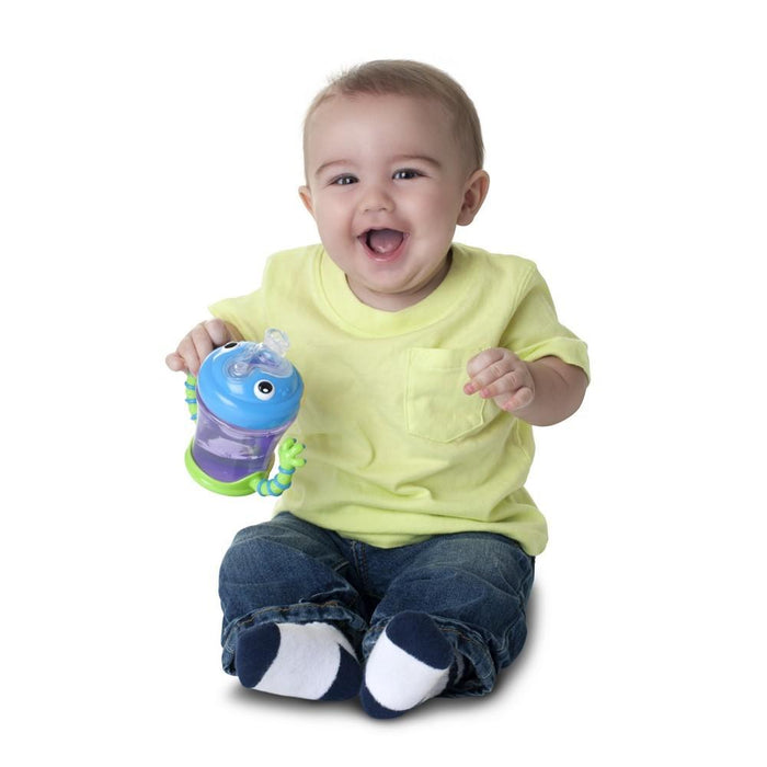 Nuby - iMonster™ No-Spill™ 2 Handle Super Spout Cup - 7 Ounce