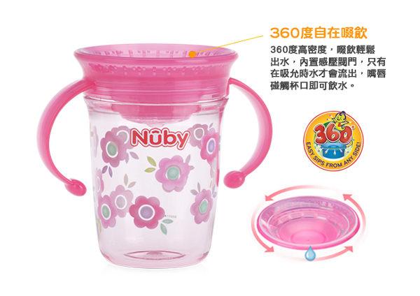 Nuby - Wonder Cup 240ml Twin Handle Tritan Printed-Grey