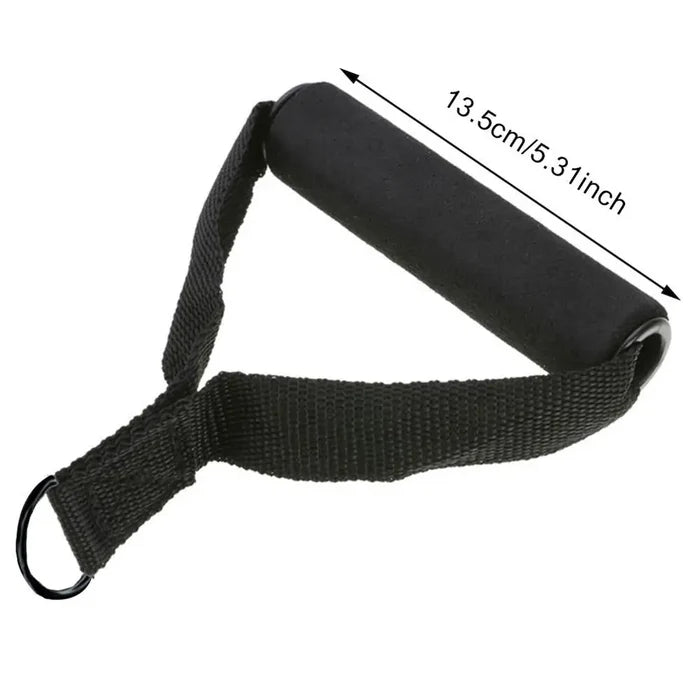 Nylon Tricep Rope Cable Handles: Gym Machine Attachment Set Rieworkes