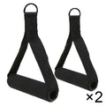 Nylon Tricep Rope Cable Handles: Gym Machine Attachment Set Rieworkes