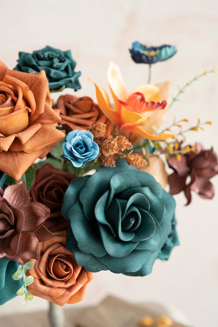 Orange & Terracotta Designer Flower Boxes | Clearance - Image 2