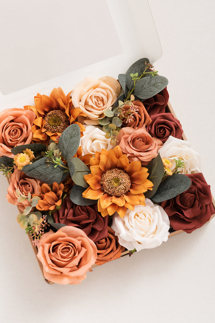 Orange & Terracotta Designer Flower Boxes | Clearance - Image 4