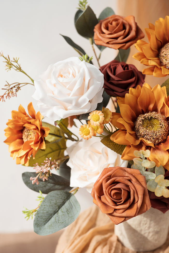 Orange & Terracotta Designer Flower Boxes | Clearance - Image 5