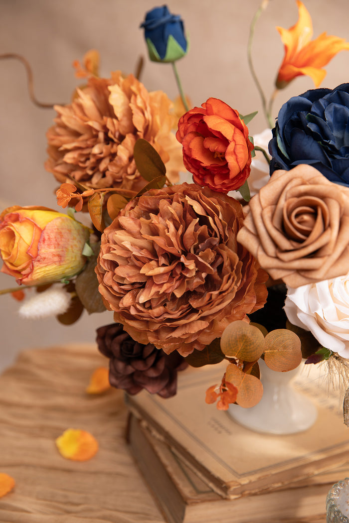 Orange & Terracotta Designer Flower Boxes | Clearance - Image 8