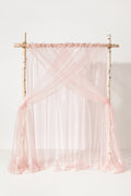 Wedding Backdrop Curtains in Blush
